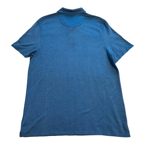 DKNY Short Sleeve Button Front Slim Fit Polo Shirt - Size XL - Picture 2 of 9